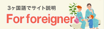 3������ŃT�C�g�����@For foreigner