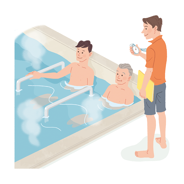 認定施設で温泉療養を行うのイメージ